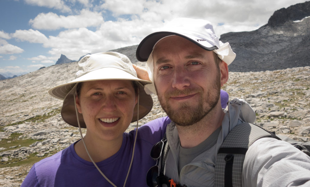 On top of Donahue Pass, Yosemite