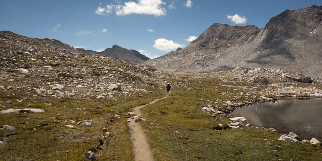 The long climb up to Muir Pass