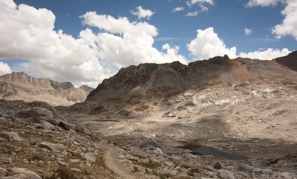 Looking south from Muir Pass