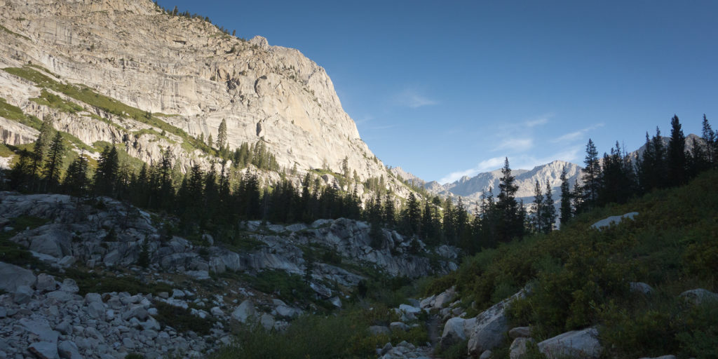 Morning shadows in the canyon