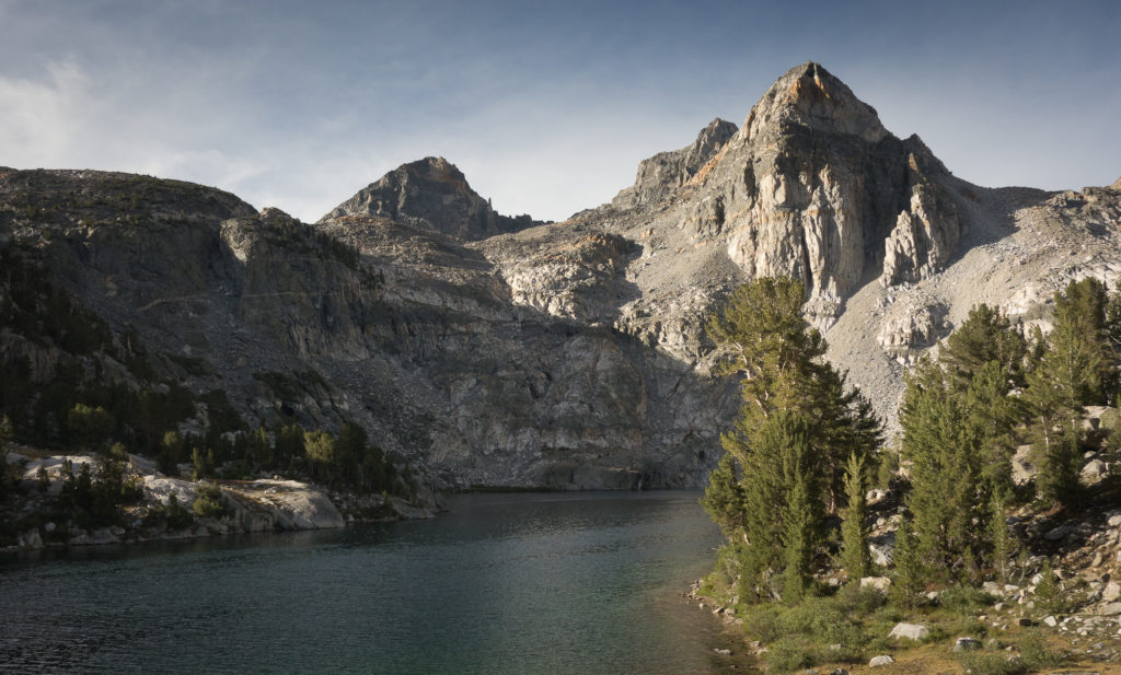 Painted Lady and Upper Rae Lake