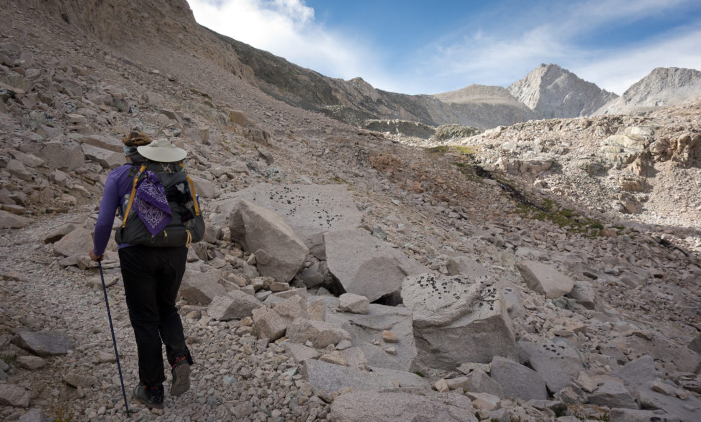 Headed up to Forester Pass