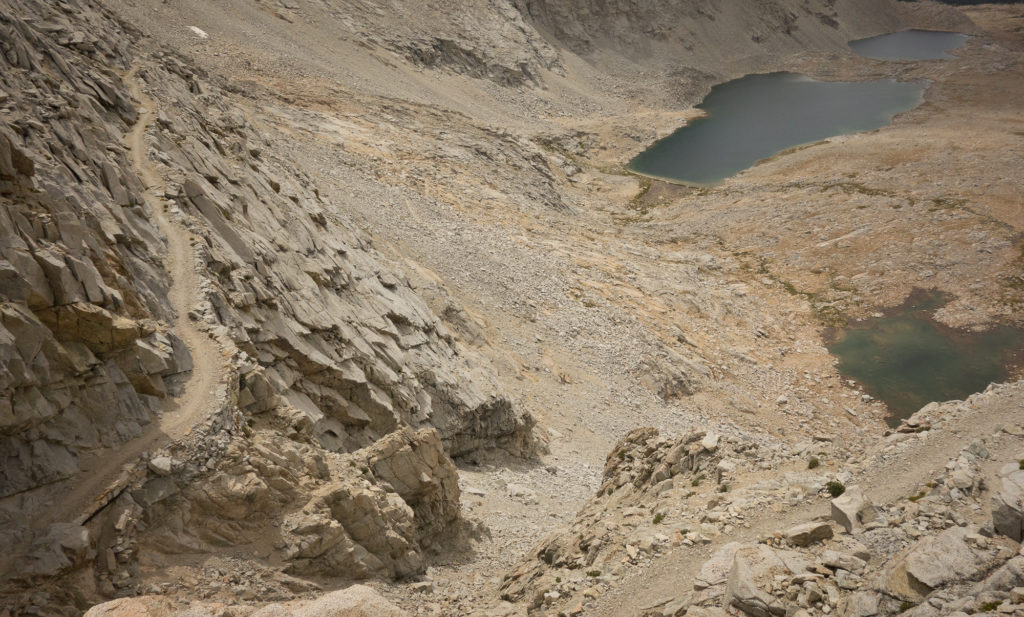 Trail leading to Tyndall Creek