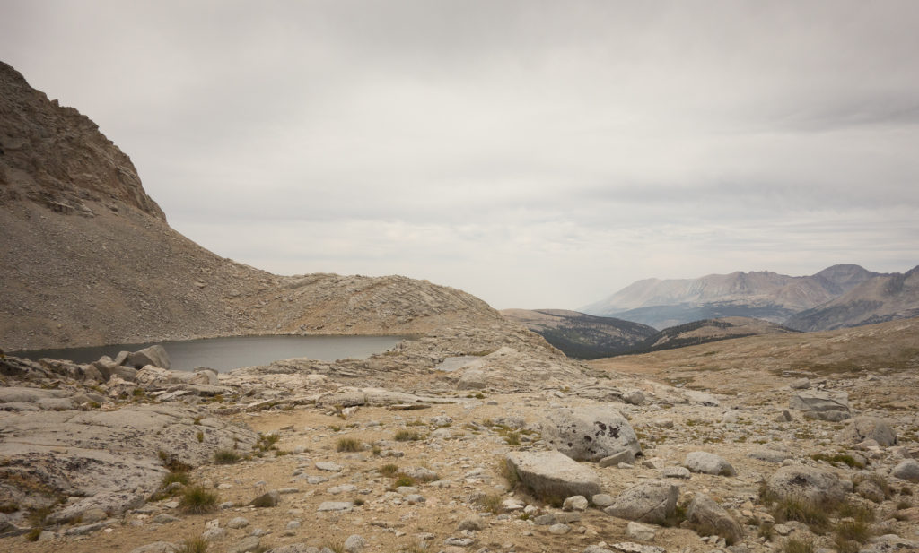 Headwaters of Tyndall Creek, which flows into Kern River