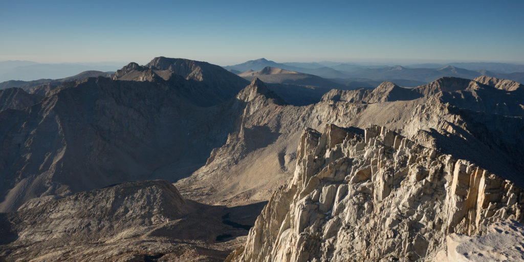 Looking south on Trail Crest