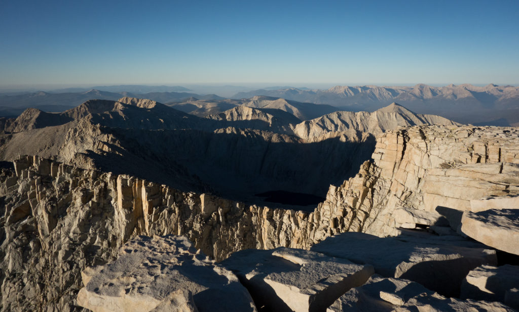 Mt. Whitney Summit looking southwest