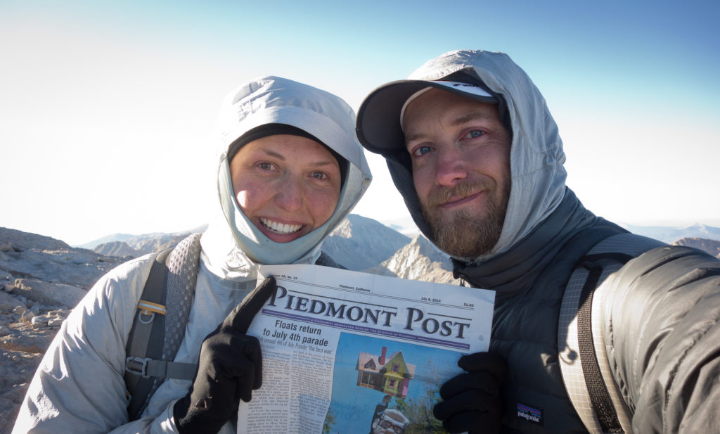 Mom made us hike with the Piedmont Post