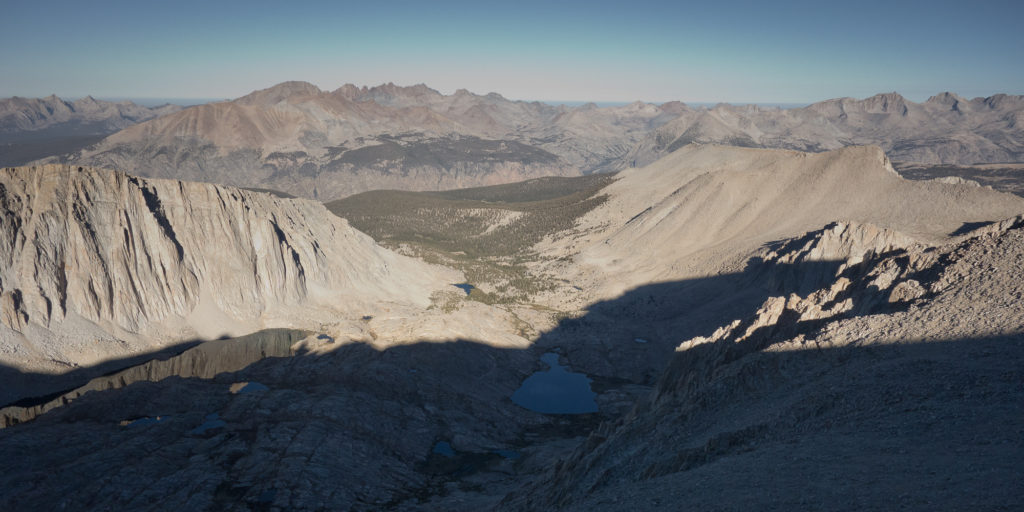 Guitar Lake from Mt. Whitney