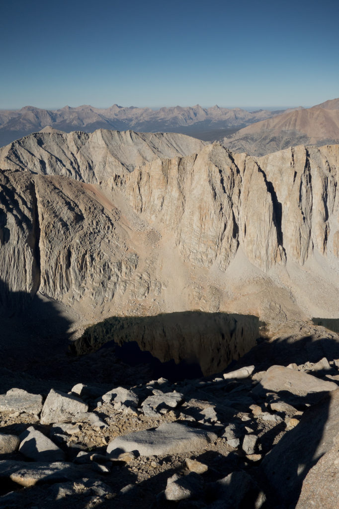 Looking west off Mt. Whitney