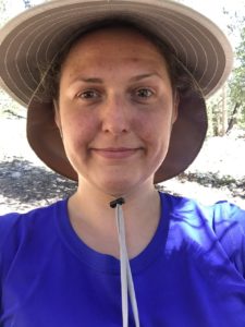 Hiking selfie.